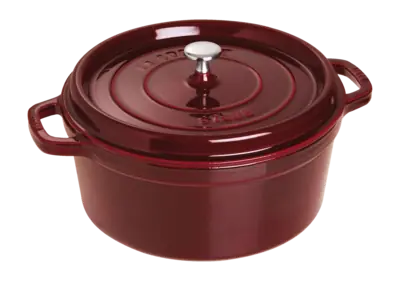 Jusqu’à Épuisement Des Stocks Cocotte Staub Cocotte Ronde Grenadine 28 cm