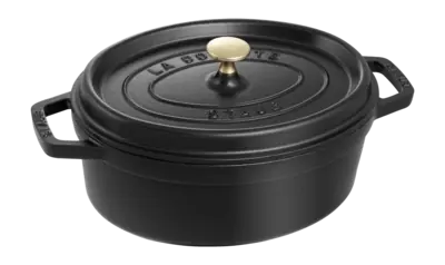 Cocotte Staub Ovale Black 29 cm Acheter Direct
