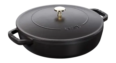 Sauteuse Staub Chistera Black 28 cm Top Qualité