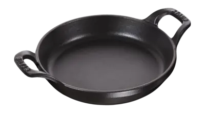 Plat à Four Staub Empilable Rond Black 16 cm Livraison Express