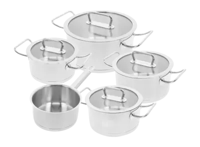 Jusqu’à Épuisement Des Stocks Batterie de Cuisine Demeyere Diverto 3 (5 Pièces)