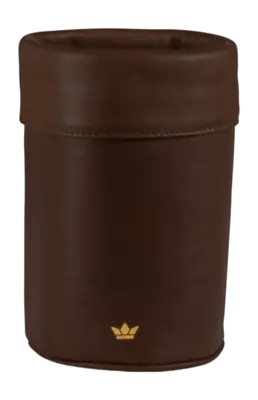 Refroidisseur de Vin Dutchdeluxes Leather Brun Vintage Marque