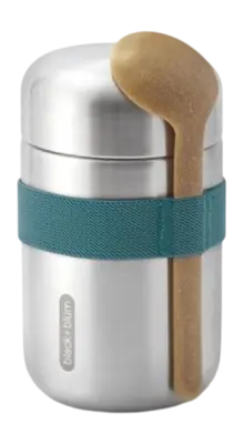 Carafe Isotherme Black+Blum Food Flask Bleu 400 ml Super Prix
