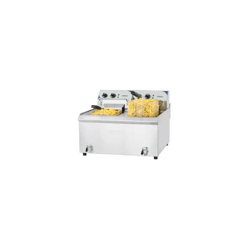 Acheter En Ligne Casselin - Friteuse électrique haut rendement 2 x 10 litres