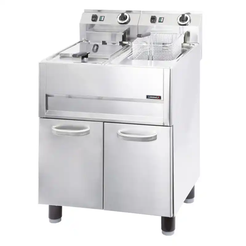 Premium Friteuse électrique sur pieds 2 x 13 litres - Casselin