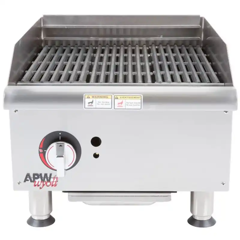 Grill charcoal avec pierres de lave - Série GCRB Achat Immédiat