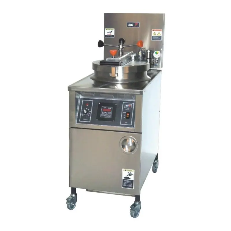 Haute Qualité Friteuse pression électrique avec programmateur et système de filtration