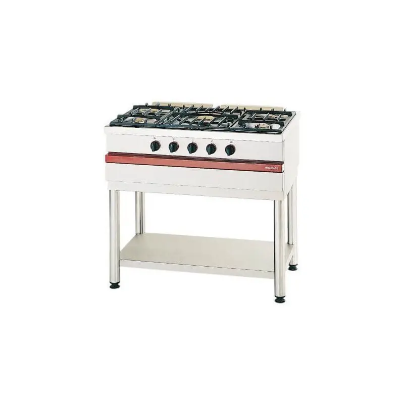 Module table gaz 5 feux 1000 mm - Ambassade Offre Exclusive