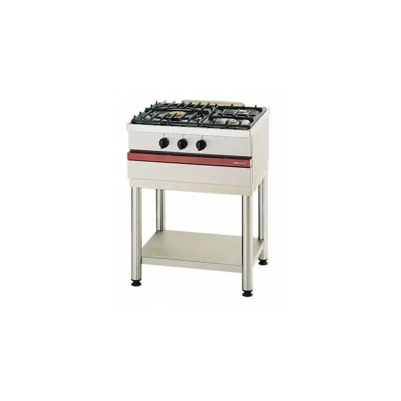 Module table gaz 3 feux 700 mm - Ambassade Commande En Gros