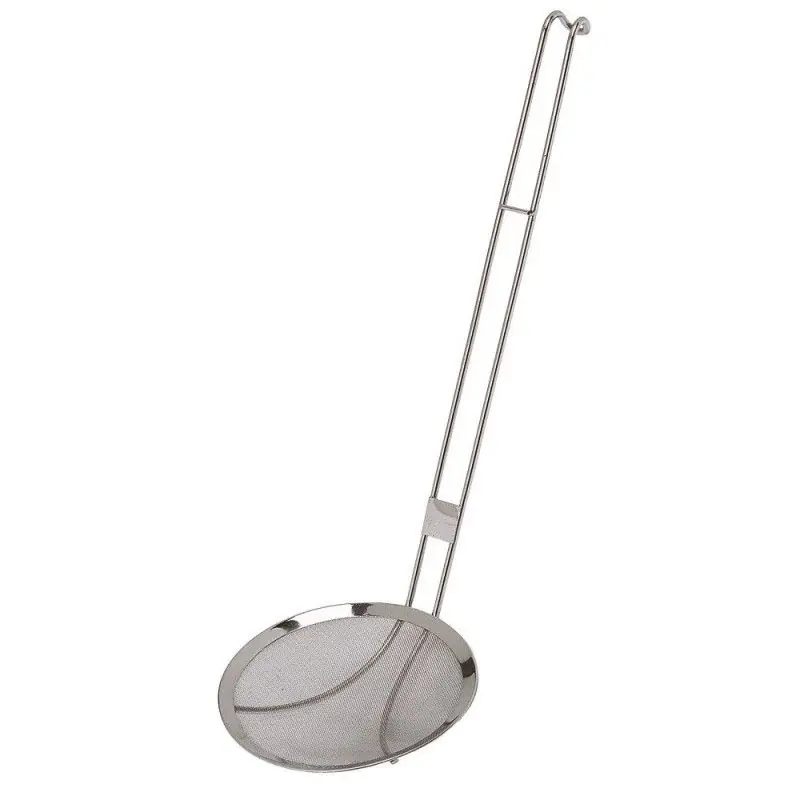 Ecumoire maille inox 17cm Fait Main