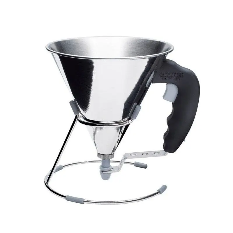 Livraison Gratuite Entonnoir a piston Noir Kwik - De Buyer