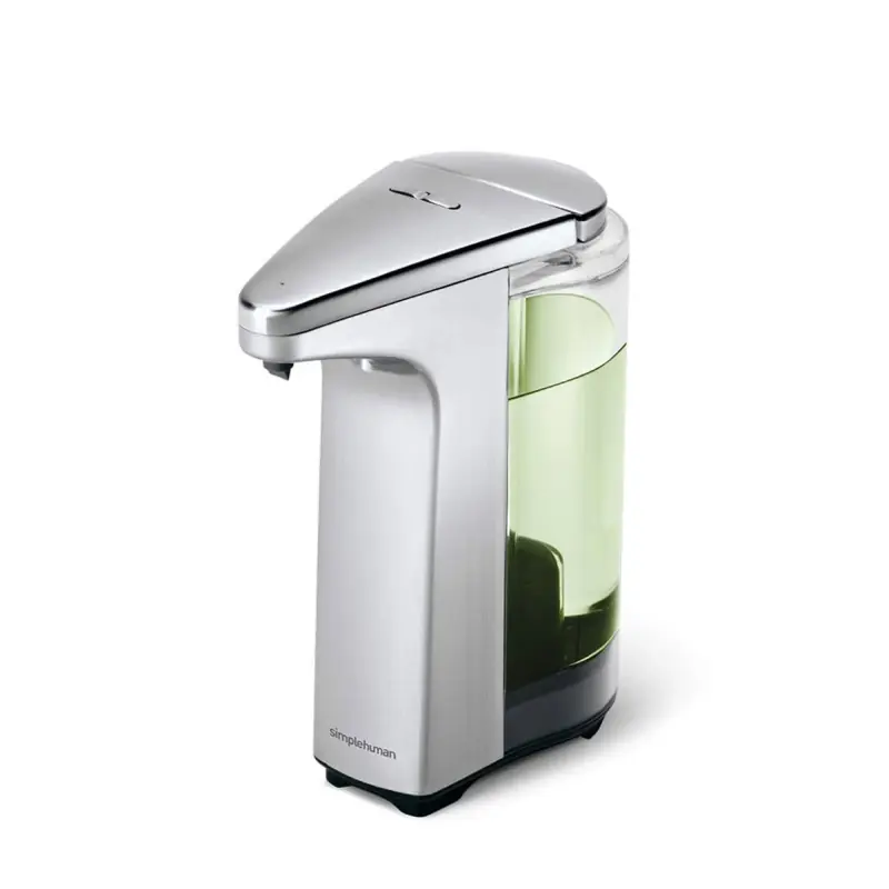 Meilleure Qualité Distributeur de savon automatique nickel brossé - Simplehuman