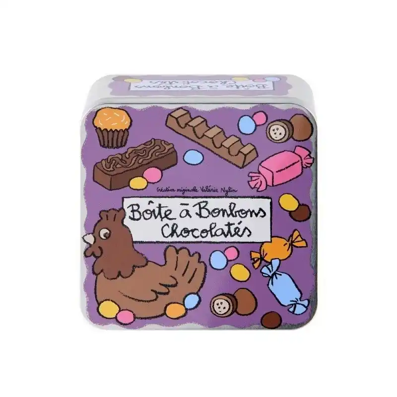 FIN DE SERIE Boîte à bonbons chocolatés - Derrière La Porte Meilleure Qualité