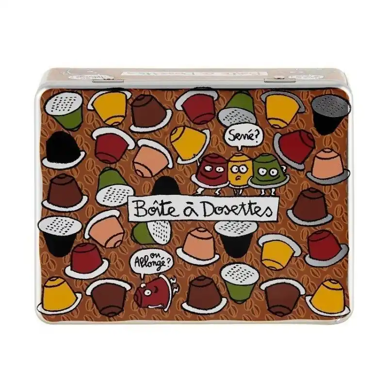 Achetez Aujourd’hui FIN DE SERIE Boîte à dosettes de café - Derrière la porte