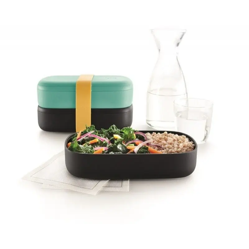 Lunchbox To Go turquoise - Lékué Soldes