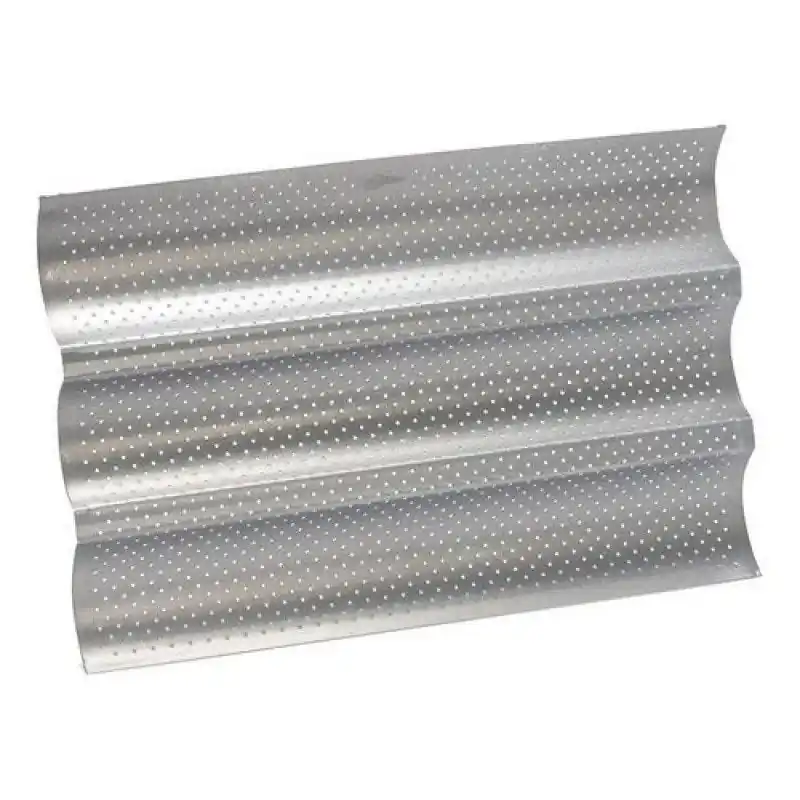 Moule baguette x3 perforé - Patisse Nouveauté