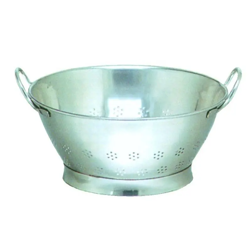 Livraison Express Passoire conique inox 30cm avec 2 anses