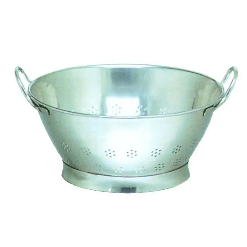 Passoire conique inox 40cm avec 2 anses Prix Cassé