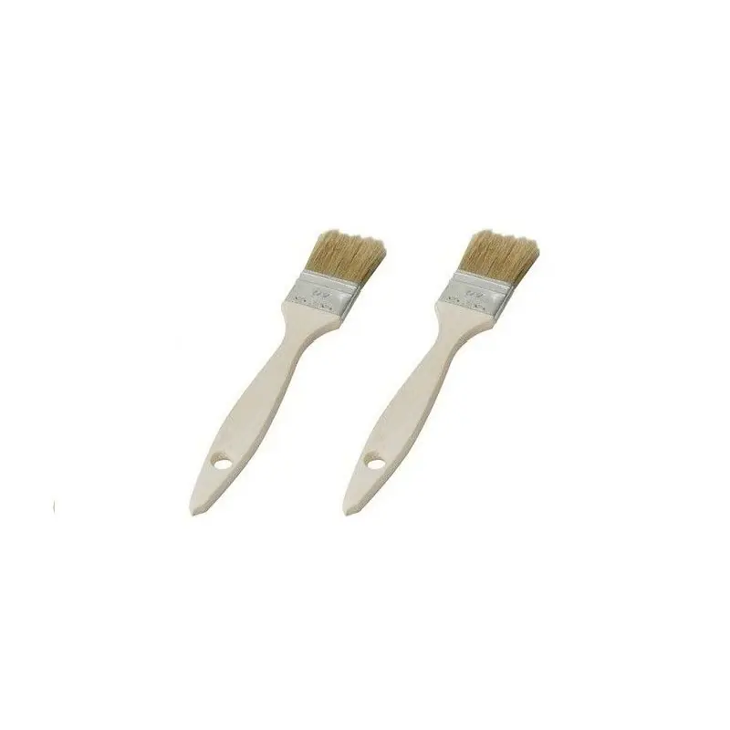Pinceau soie manche bois x2 - De Buyer Must-Have